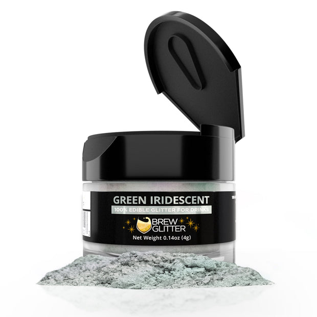 Green Iridescent Brew Glitter | Coffee & Latte Glitter-Brew Glitter®