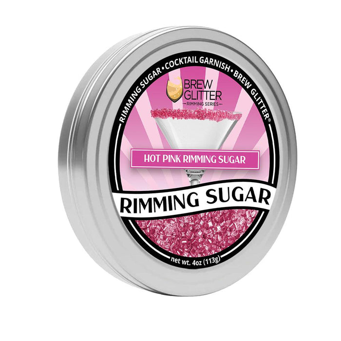 Hot Pink Cocktail Rimming Sugar-Brew Glitter®