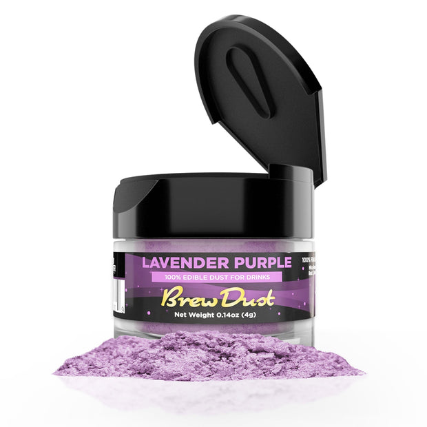 Lavender Purple Edible Brew Dust | 4 Gram Jar-Brew Glitter®
