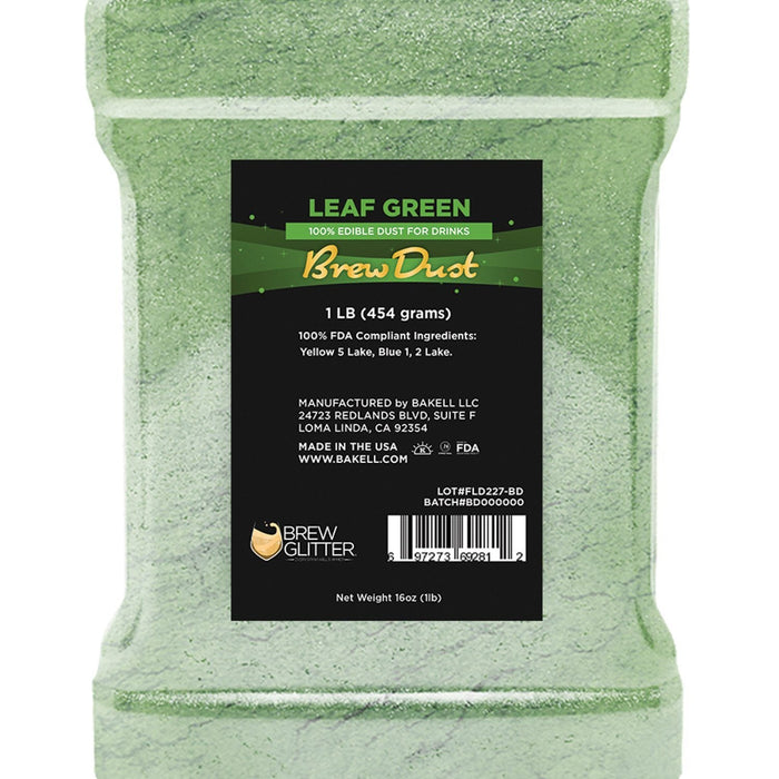 Leaf Green Brew Dust by the Case-Brew Glitter®
