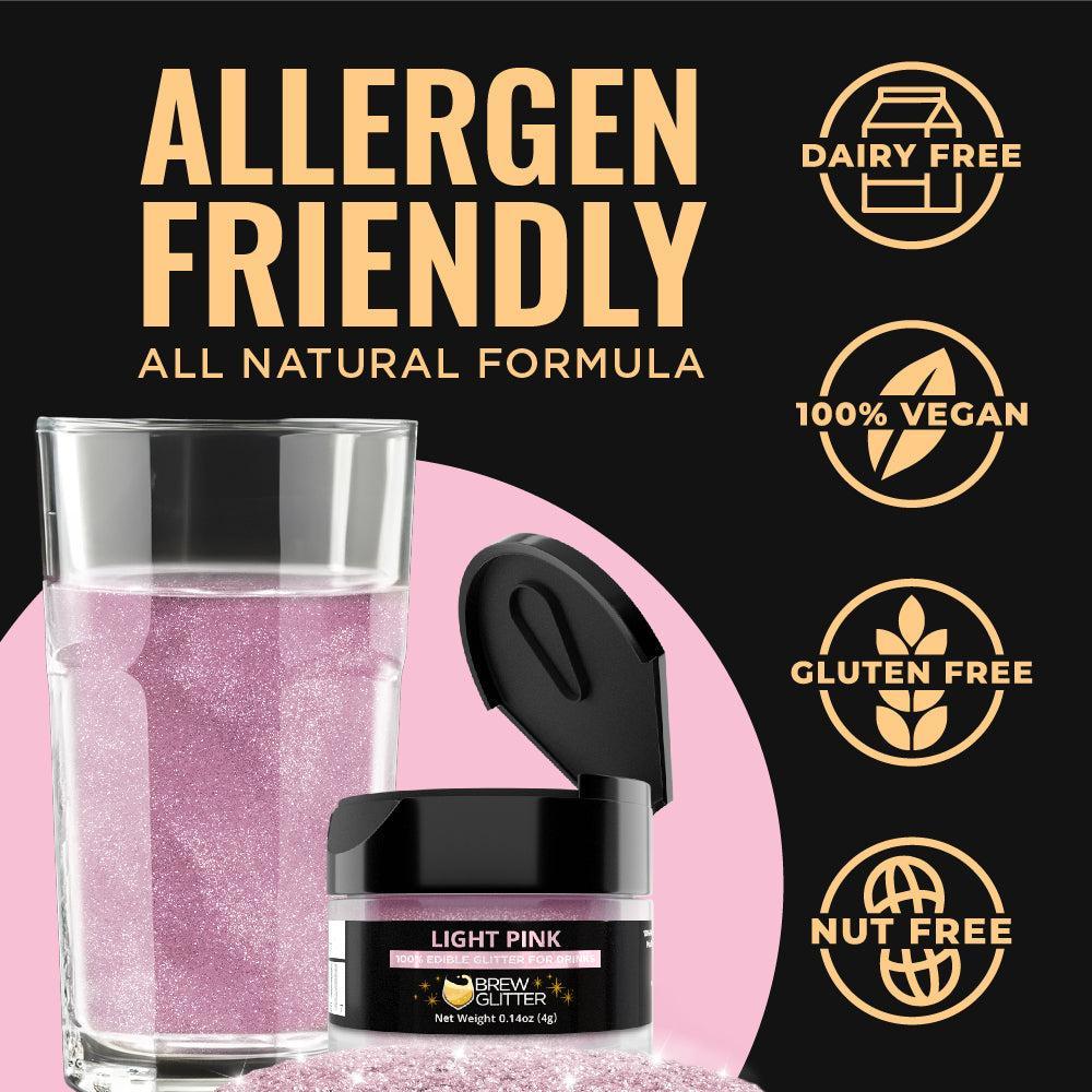 Light Pink Brew Glitter | Bulk Sizes-Brew Glitter®