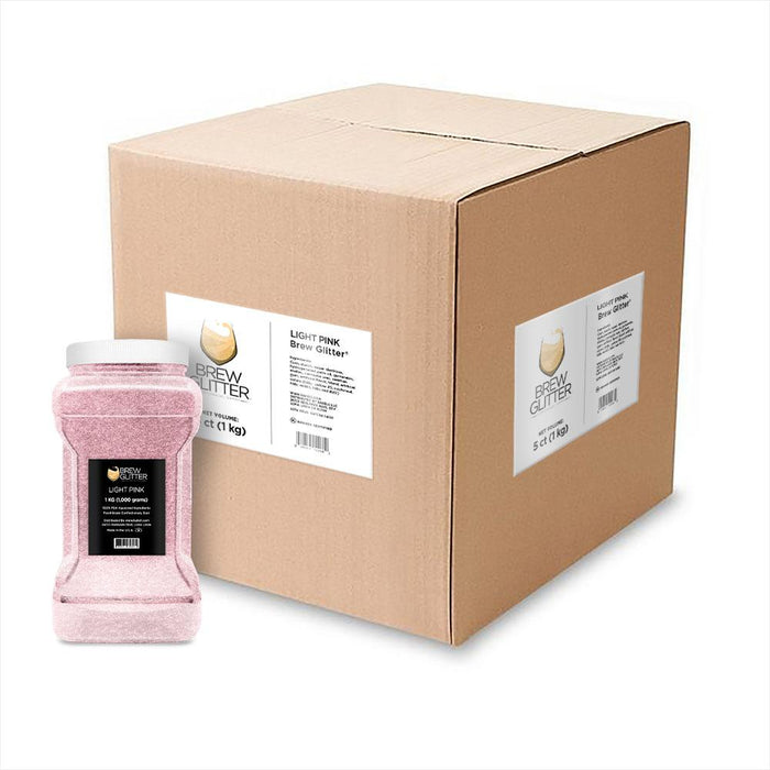 Light Pink Brew Glitter by the Case-Brew Glitter®