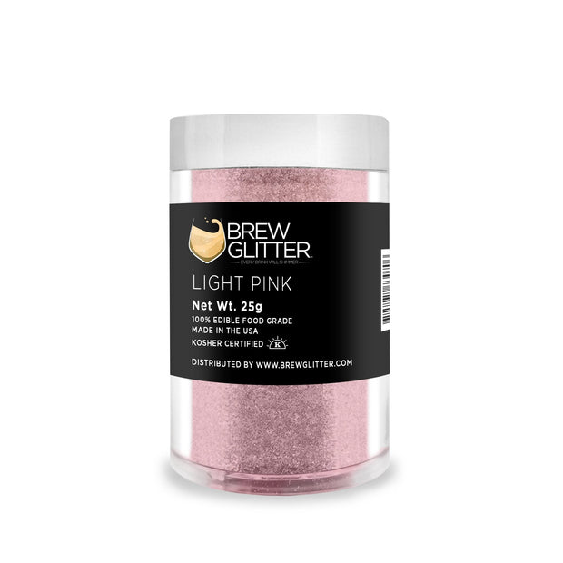 Light Pink Brew Glitter | Cocktail Beverage Glitter-Brew Glitter®