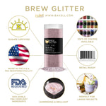 Light Pink Brew Glitter® | Beverage Glitter for beer, cocktails & more