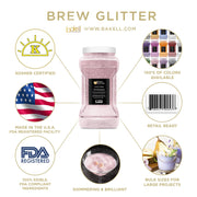 Light Pink Brew Glitter | Iced Tea Glitter-Brew Glitter®