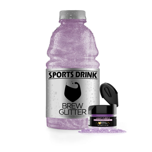 Light Purple Brew Glitter | Edible Glitter for Sports Drinks & Energy Drinks-Brew Glitter®
