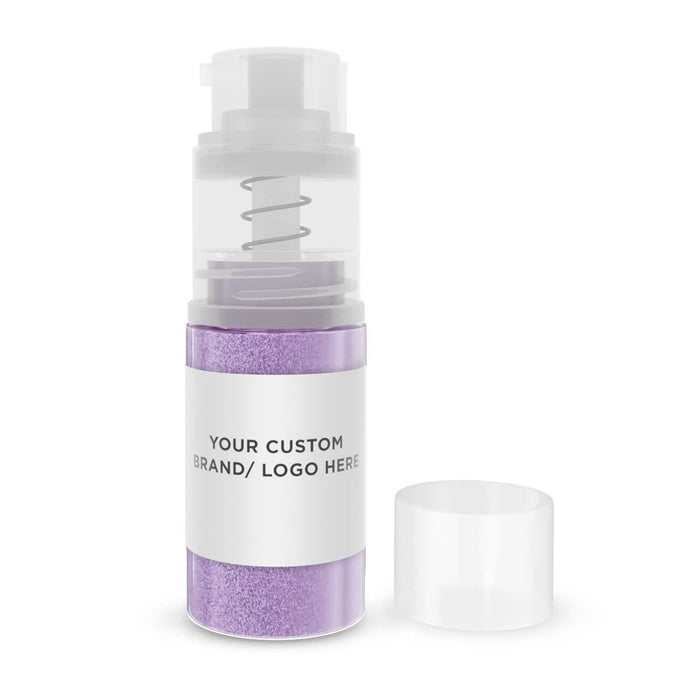 Light Purple Brew Glitter Mini Spray Pump by the Case | Private Label-Brew Glitter®