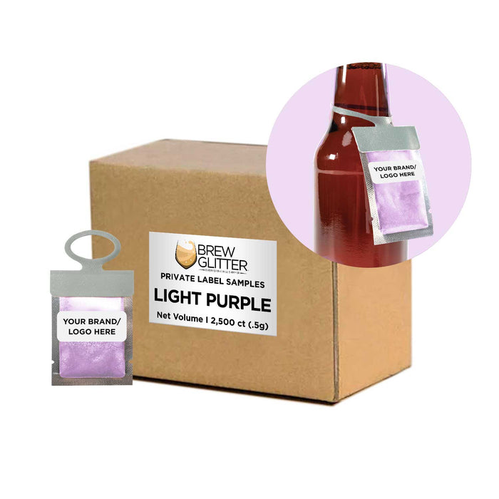 Light Purple Brew Glitter® Necker | Private Label-Brew Glitter®
