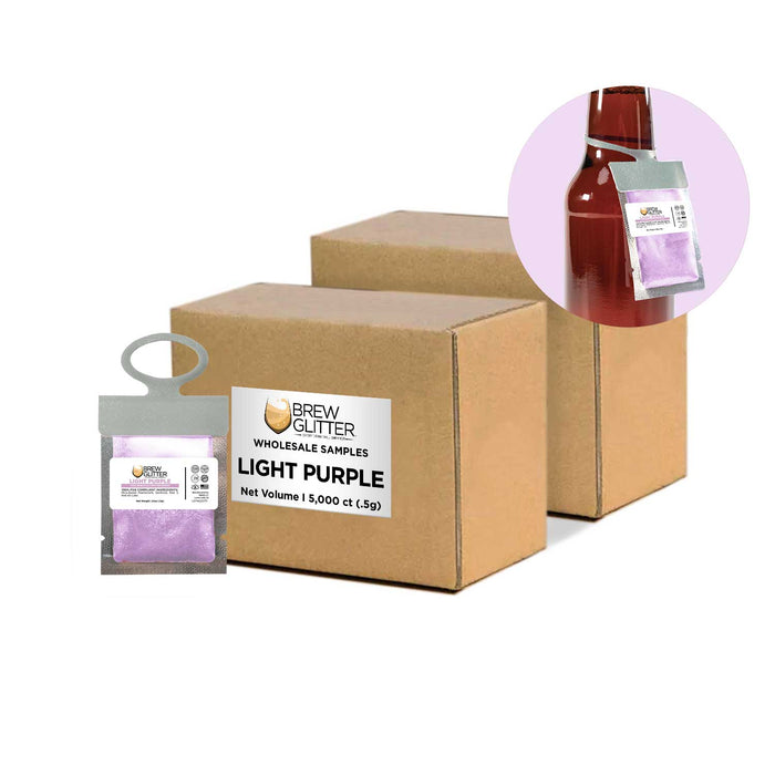 Light Purple Brew Glitter® Necker | Wholesale-Brew Glitter®