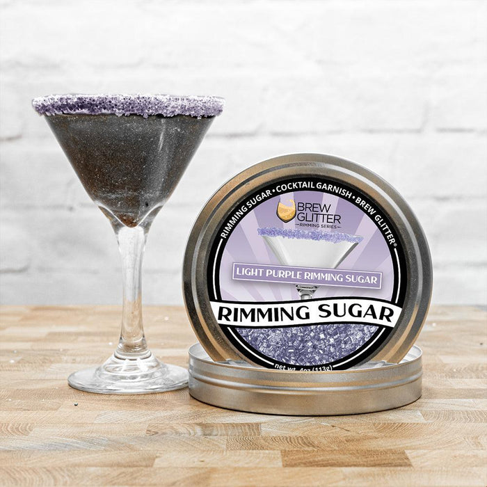 Light Purple Cocktail Rimming Sugar-Brew Glitter®