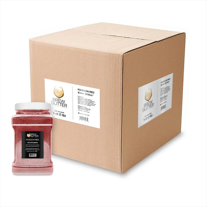 Maroon Brew Glitter by the Case-Brew Glitter®