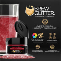 Maroon Brew Glitter by the Case | Private Label-Brew Glitter®