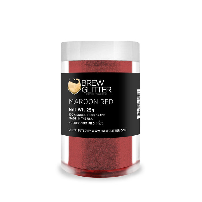Maroon Red Brew Glitter | Coffee & Latte Glitter-Brew Glitter®