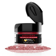 Maroon Red Food Grade Brew Glitter | 4 Gram Jar-Brew Glitter®
