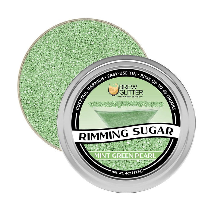 Mint Green Cocktail Rimming Sugar | Bulk Sizes-Brew Glitter®