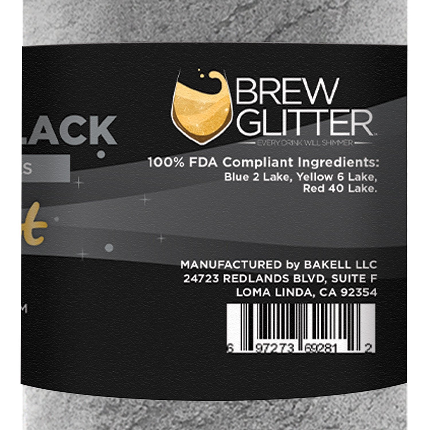 Moonstone Black Edible Brew Dust-Brew Glitter®