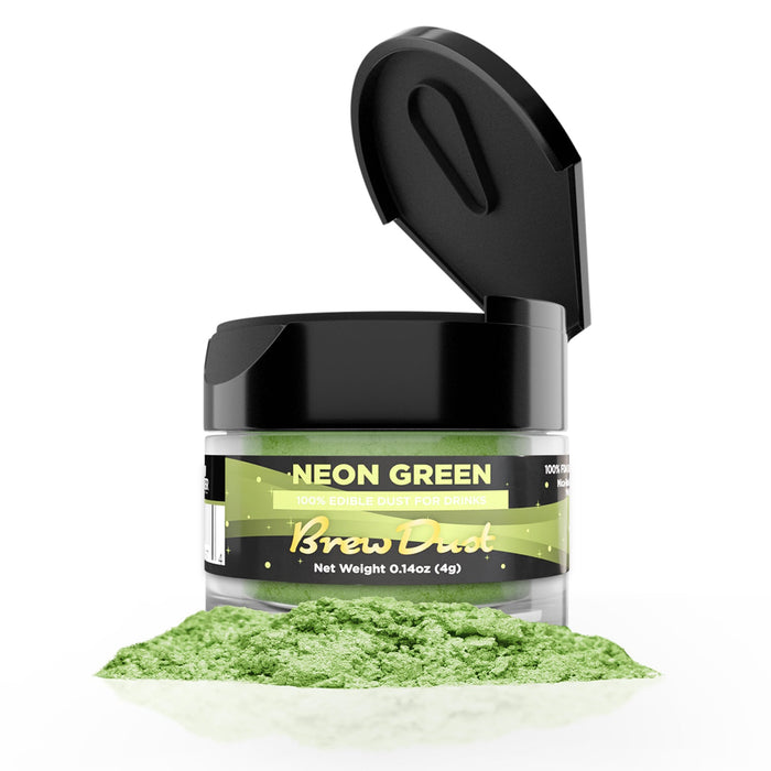 Neon Green Brew Dust by the Case-Brew Glitter®