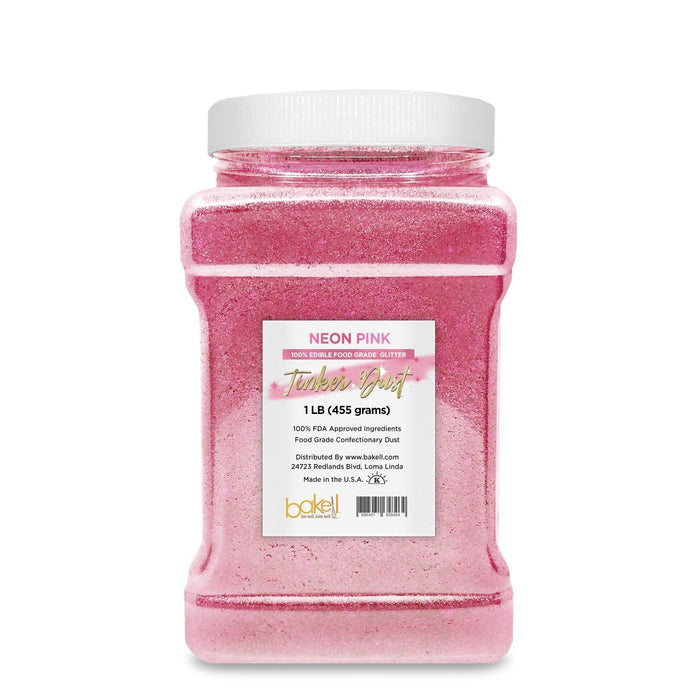 Neon Pink Tinker Dust Edible Glitter | Food Grade Glitter-Brew Glitter®