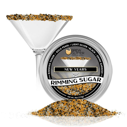 New Years Rimming Sugar-Brew Glitter®