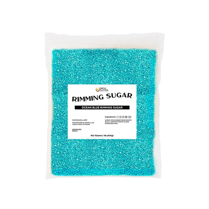 Ocean Blue Cocktail Rimming Sugar-Brew Glitter®