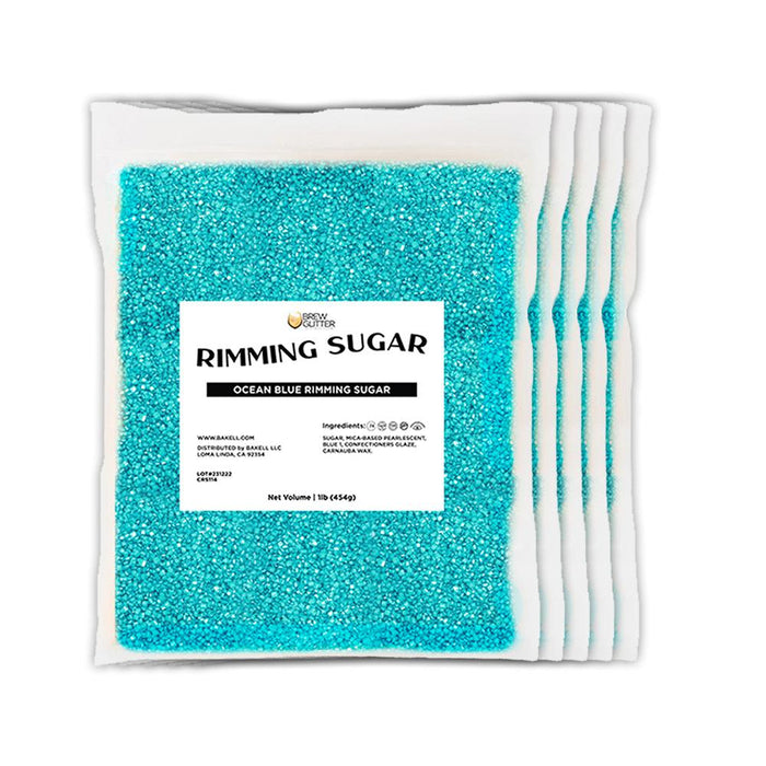 Ocean Blue Cocktail Rimming Sugar-Brew Glitter®