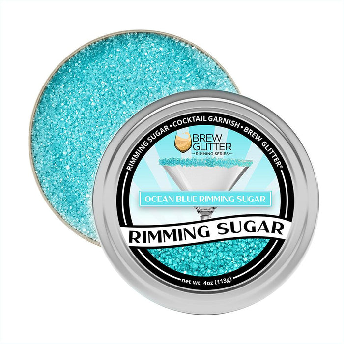 Ocean Blue Cocktail Rimming Sugar-Brew Glitter®