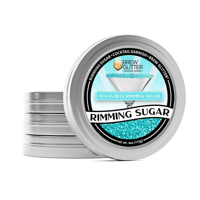 Ocean Blue Cocktail Rimming Sugar-Brew Glitter®