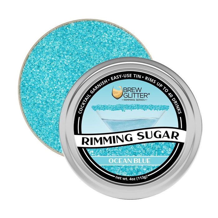 Ocean Blue Cocktail Rimming Sugar-Brew Glitter®