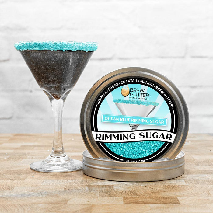 Ocean Blue Cocktail Rimming Sugar-Brew Glitter®