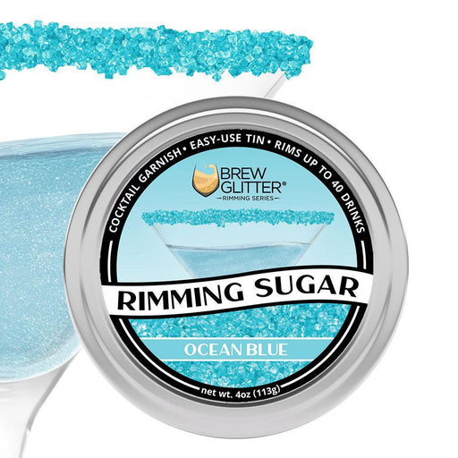 Ocean Blue Cocktail Rimming Sugar-Brew Glitter®