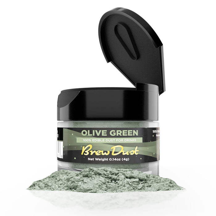 Olive Green Brew Dust by the Case-Brew Glitter®