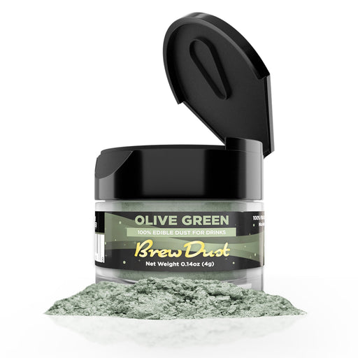 Olive Green Brew Dust by the Case | Private Label-Brew Glitter®