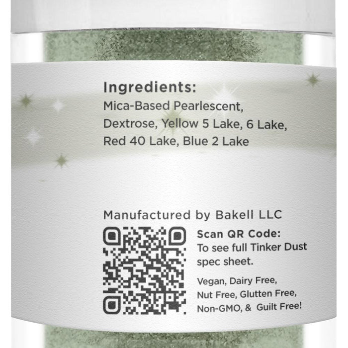 Olive Green Tinker Dust Edible Glitter | Food Grade Glitter-Brew Glitter®