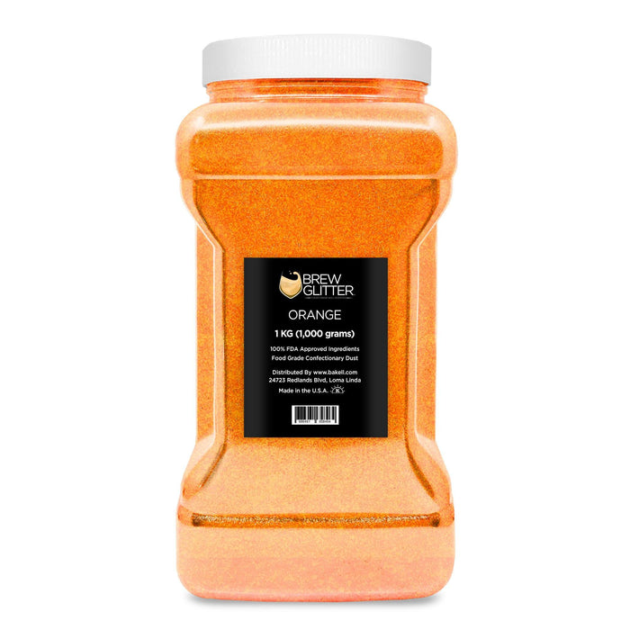 Orange Brew Glitter | Food Grade Beverage Glitter-Brew Glitter®