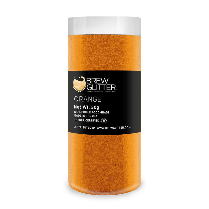 Orange Brew Glitter | Food Grade Beverage Glitter-Brew Glitter®