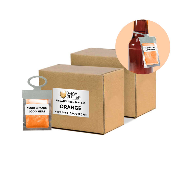 Orange Brew Glitter® Necker | Private Label-Brew Glitter®