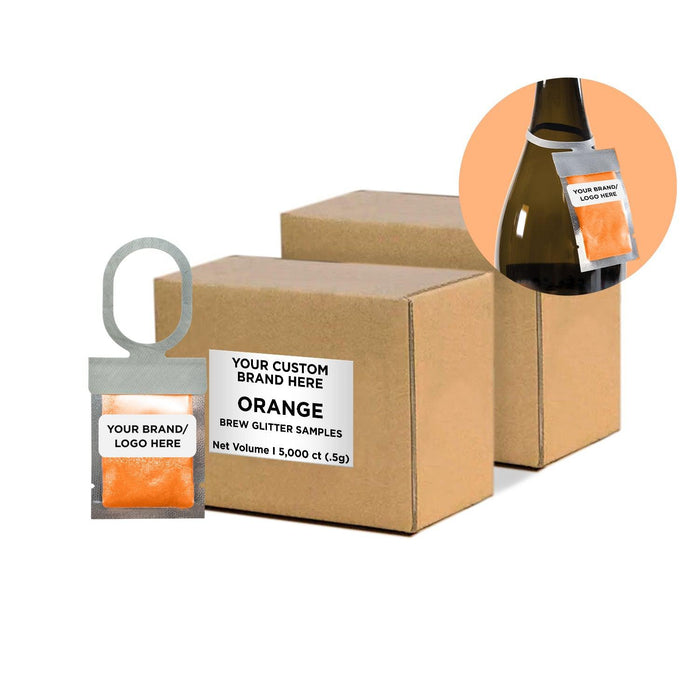 Orange Brew Glitter® Necker | Private Label-Brew Glitter®