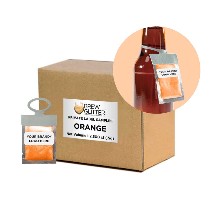 Orange Brew Glitter® Necker | Private Label-Brew Glitter®