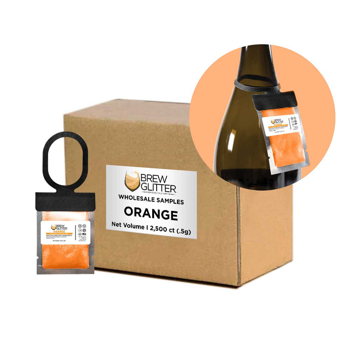 Orange Brew Glitter® Necker | Wholesale-Brew Glitter®