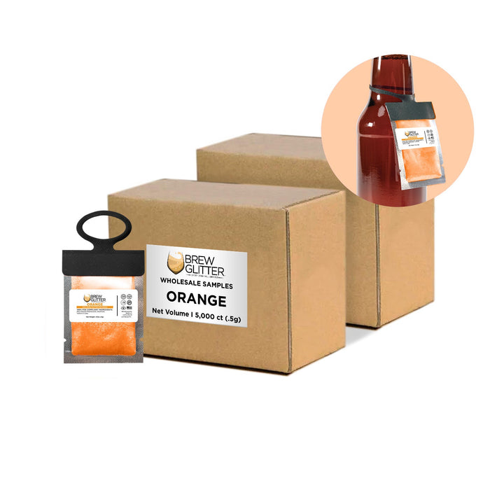 Orange Brew Glitter® Necker | Wholesale-Brew Glitter®