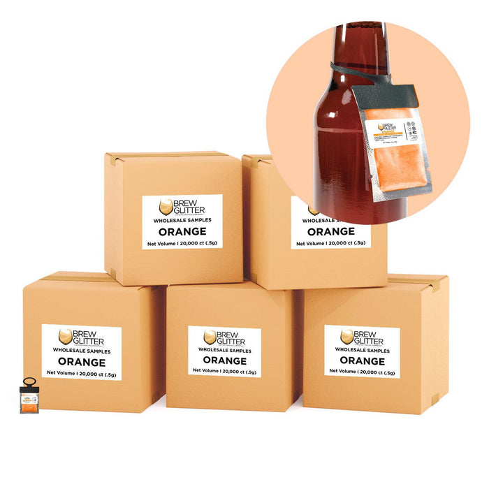 Orange Brew Glitter® Necker | Wholesale-Brew Glitter®