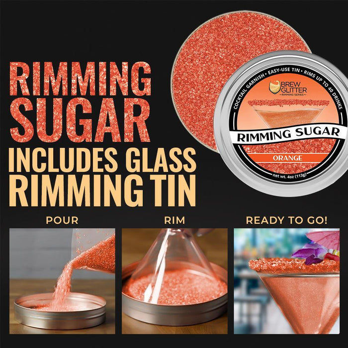 Orange Cocktail Rimming Sugar-Brew Glitter®