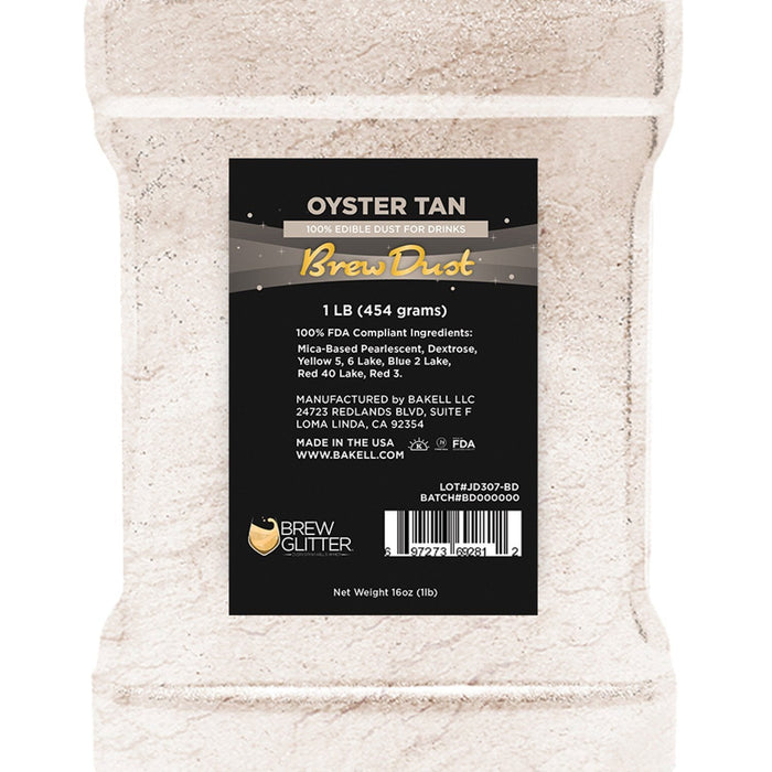 Oyster Tan Brew Dust by the Case-Brew Glitter®