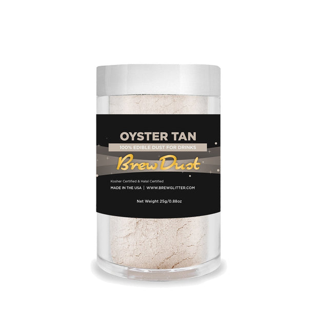 Oyster Tan Edible Pearlized Brew Dust-Brew Glitter®