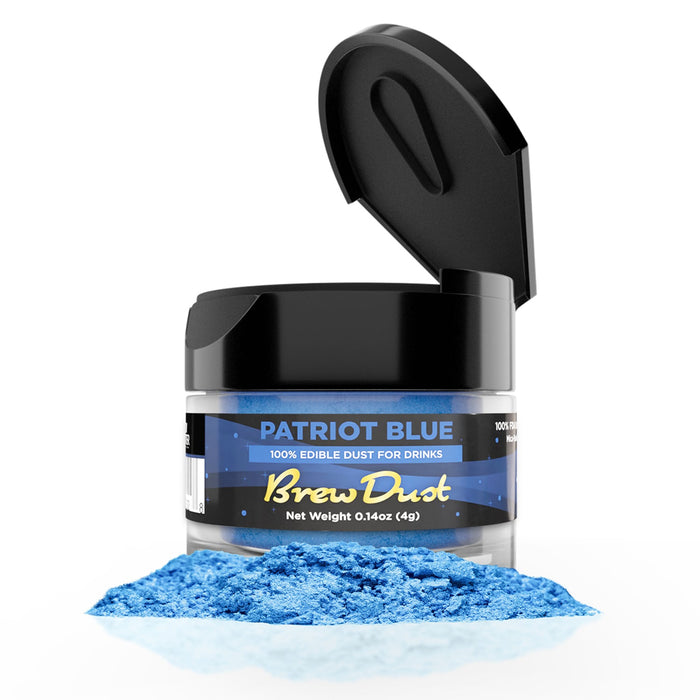 Patriot Blue Brew Dust by the Case | Private Label-Brew Glitter®