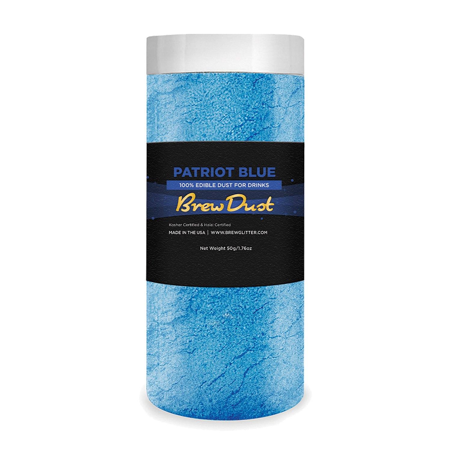 Patriot Blue Edible Pearlized Brew Dust-Brew Glitter®