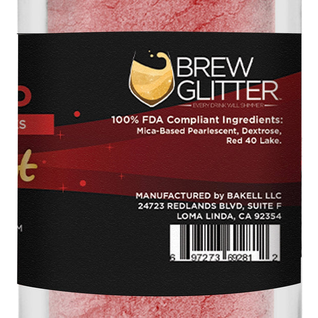 Patriot Red Brew Dust by the Case-Brew Glitter®