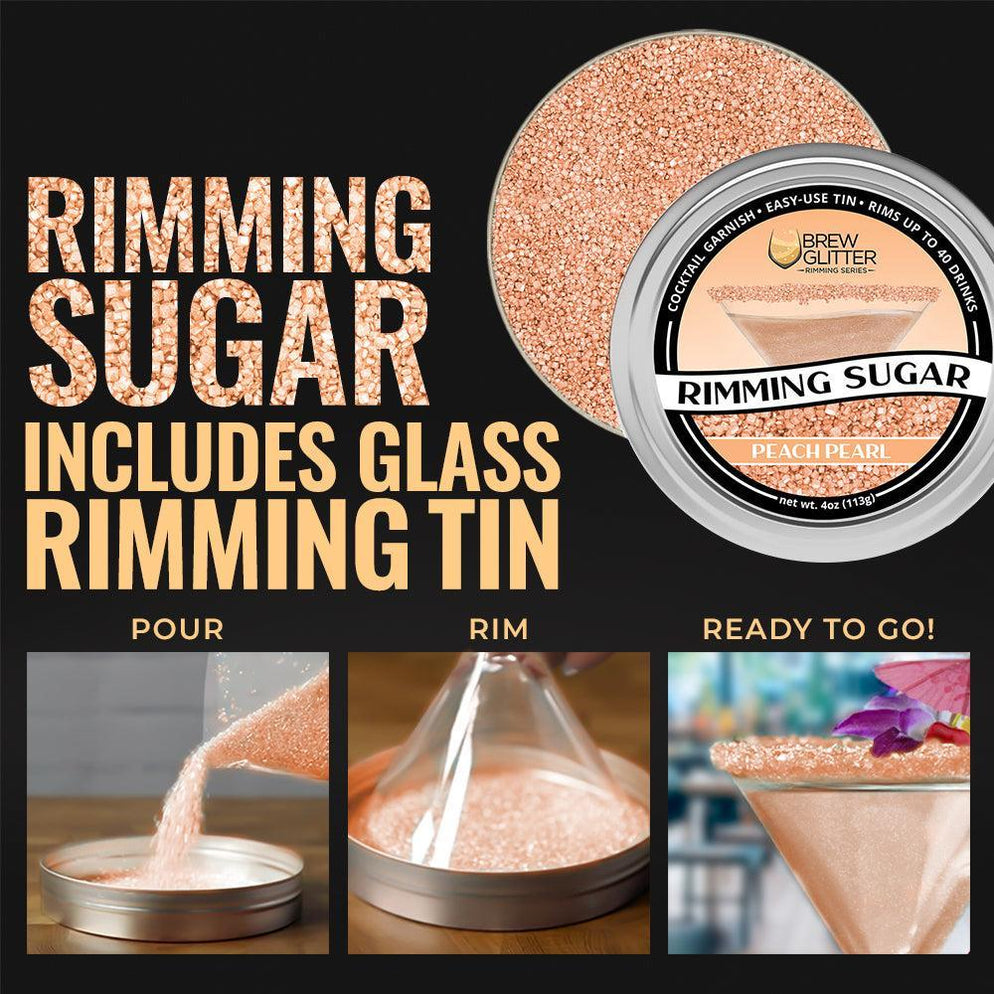 Buy Peach Cocktail Rimming Sugar | Add Extra Flair to your Drinks ...