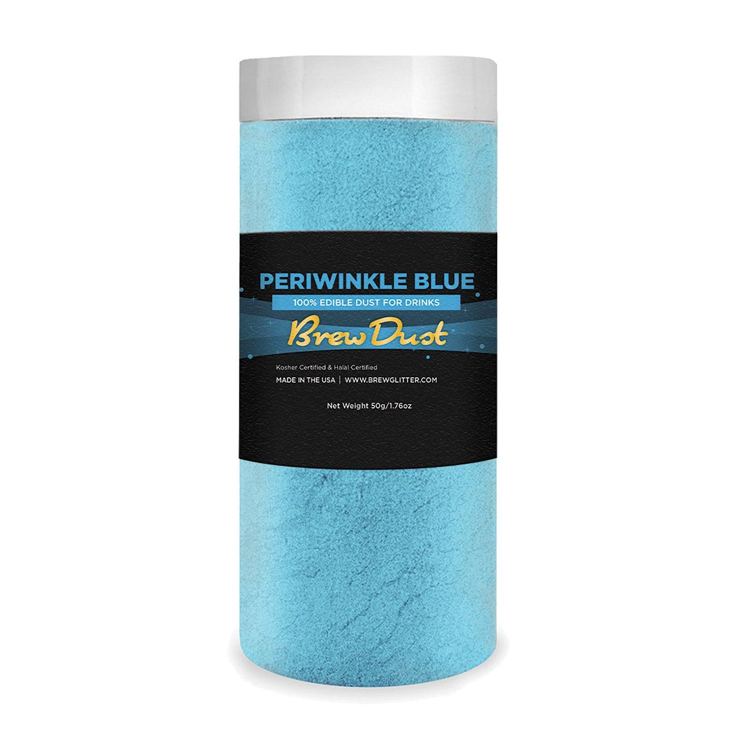 Periwinkle Blue Edible Pearlized Brew Dust-Brew Glitter®