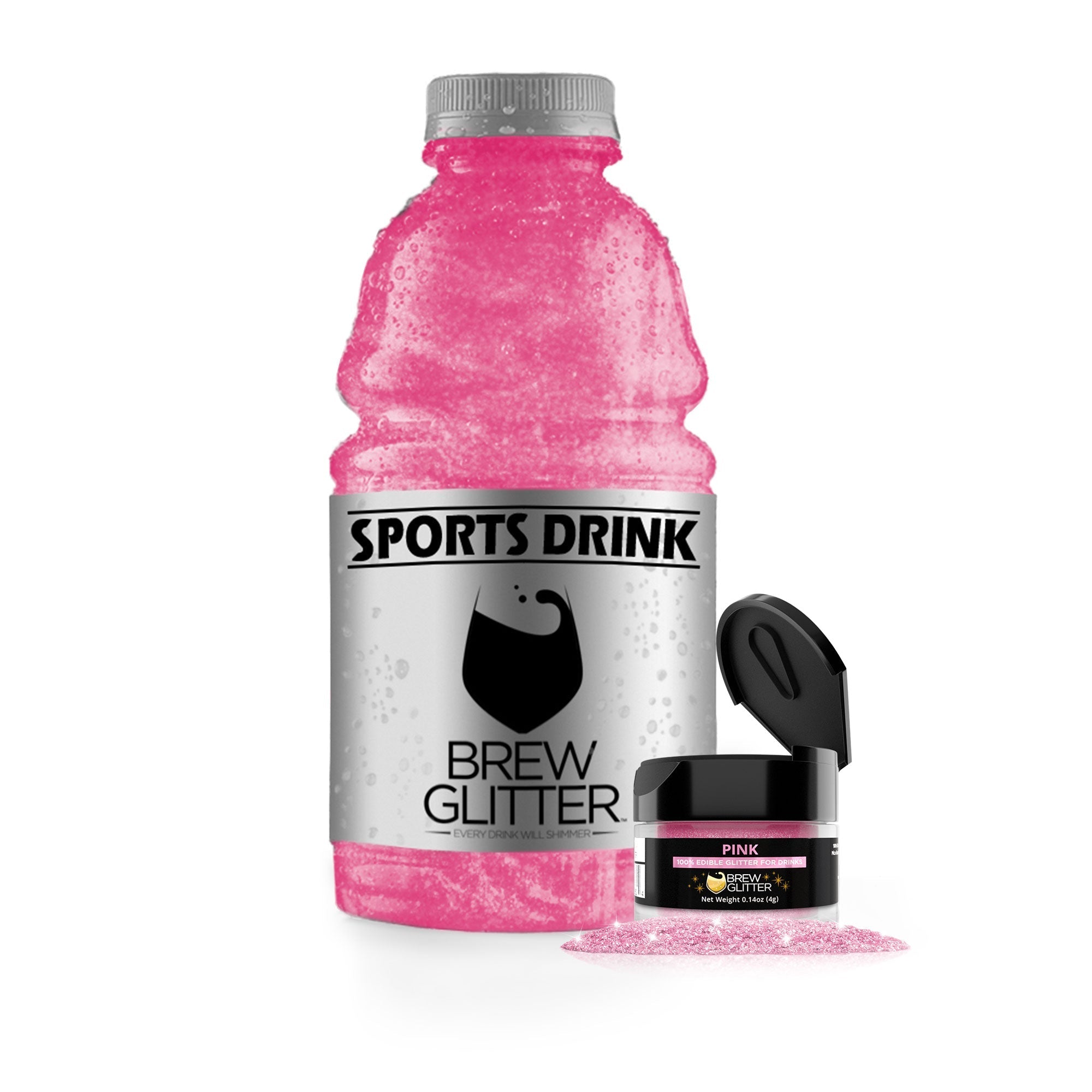 Buy Pink Brew Glitter  Edible Glitter for Sports Drinks & Energy